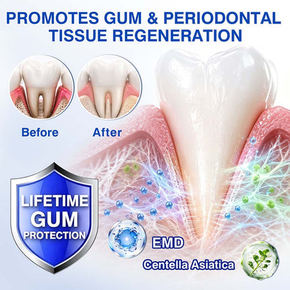 🦷𝐏𝐔𝐑𝐄𝐋𝐎𝐑𝐀® GumRevive Periodontal Repair Gel (for bleeding gums, receding gums, and loose teeth)