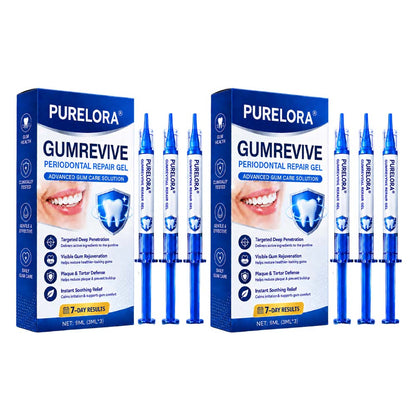 🦷𝐏𝐔𝐑𝐄𝐋𝐎𝐑𝐀® GumRevive Periodontal Repair Gel (for bleeding gums, receding gums, and loose teeth)