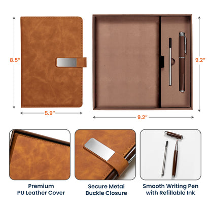 Inspirational Employee Appreciation Gifts Bulk - Personalized Notebook Set