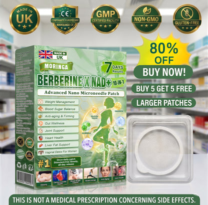 𝐎𝐟𝐟𝐢𝐜𝐢𝐚𝐥 𝐒𝐭𝐨𝐫𝐞 𝗠𝗼𝗿𝗶𝗻𝗴𝗮 × 𝗕𝗲𝗿𝗯𝗲𝗿𝗶𝗻𝗲 × 𝗔𝗠𝗣𝗞 𝟭𝟬-𝗶𝗻-𝟭 𝗠𝗲𝘁𝗮𝗯𝗼𝗹𝗶𝗰 𝗦𝘂𝗽𝗽𝗼𝗿𝘁 𝗡𝗮𝗻𝗼 𝗠𝗶𝗰𝗿𝗼𝗻𝗲𝗲𝗱𝗹𝗲 𝗣𝗮𝘁𝗰𝗵 (𝐉𝐮𝐬𝐭 𝐨𝐧𝐜𝐞 𝐚 𝐝𝐚𝐲, 𝐯𝐢𝐬𝐢𝐛𝐥𝐞 𝐜𝐡𝐚𝐧𝐠𝐞𝐬 𝐢𝐧 𝟕 𝐝𝐚𝐲𝐬） ✅ 𝐅𝐨𝐫 𝐨𝐛𝐞𝐬𝐢𝐭𝐲, 🅛🅞🅞🅢🅔 🅢🅚🅘🅝,𝐝𝐢𝐚𝐛𝐞𝐭𝐞𝐬, 𝐬𝐥𝐞𝐞𝐩 𝐚𝐩𝐧𝐞𝐚, 𝐣𝐨𝐢𝐧𝐭 𝐢𝐬𝐬𝐮𝐞𝐬, 𝐚𝐧𝐝 𝐦𝐨𝐫𝐞🌟🌟 🌟